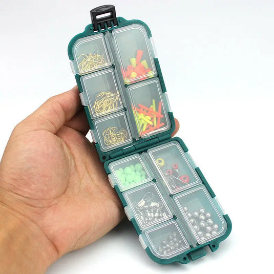 Fishing Tackle Box Fishing Hook Bait Tool Storage Box Case Fish Hook Lure Fake Bait Boxes Fishing Accessories Box Fishing Tools
