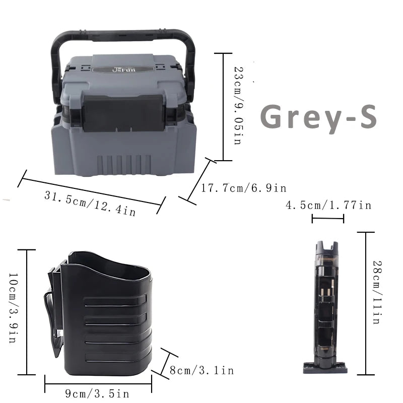 Load image into Gallery viewer, Large Fishing Box Organizer Multi-function Lure Live Fish Bucket Thickening Storage Box Fishing Accessories Tackle Box Pesca
