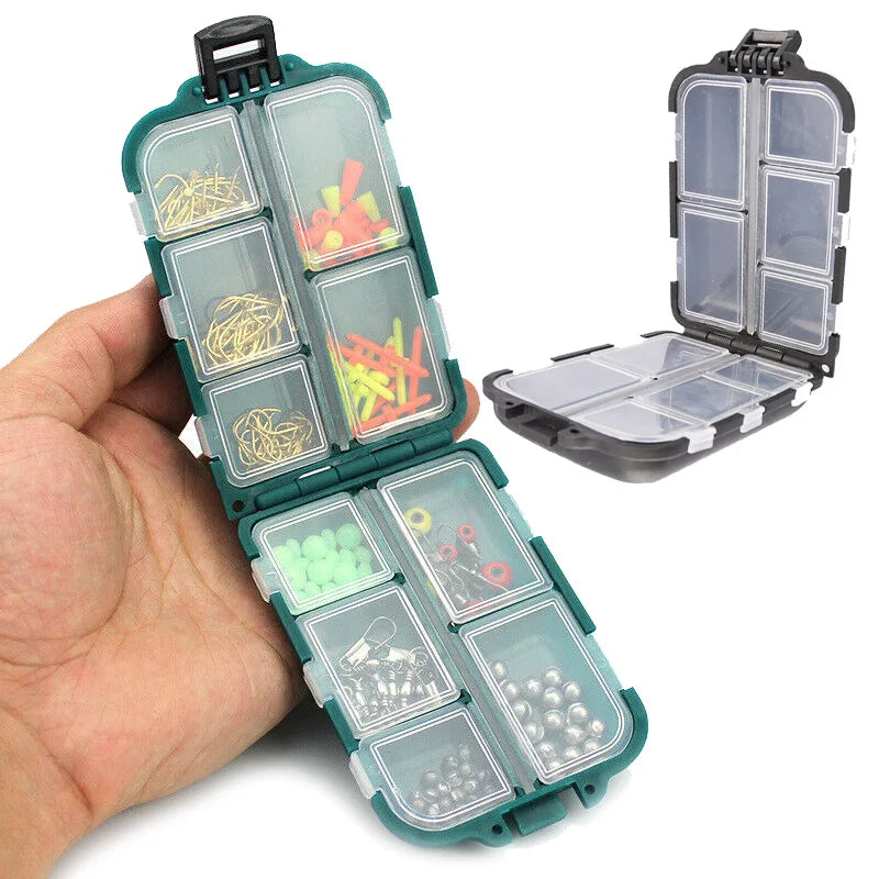 Load image into Gallery viewer, Fishing Tackle Box Fishing Hook Bait Tool Storage Box Case Fish Hook Lure Fake Bait Boxes Fishing Accessories Box Fishing Tools
