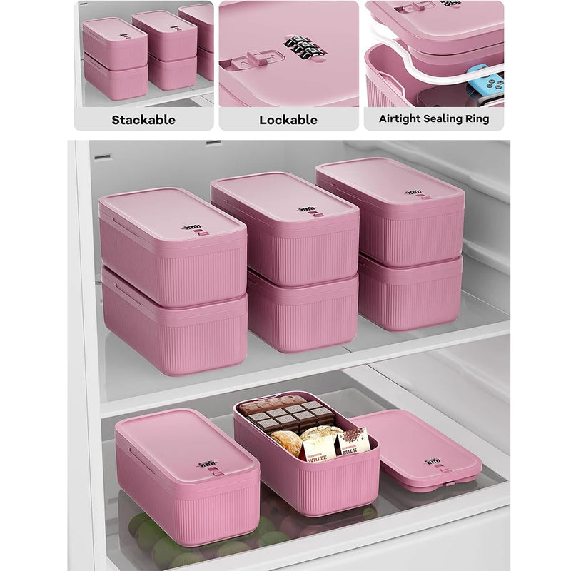 Load image into Gallery viewer, Lock Box with Locker,Lockbox for Office,School,Home Personal Items Safe,Medicine Lockable Cabinet,Food Snacks Container,Files
