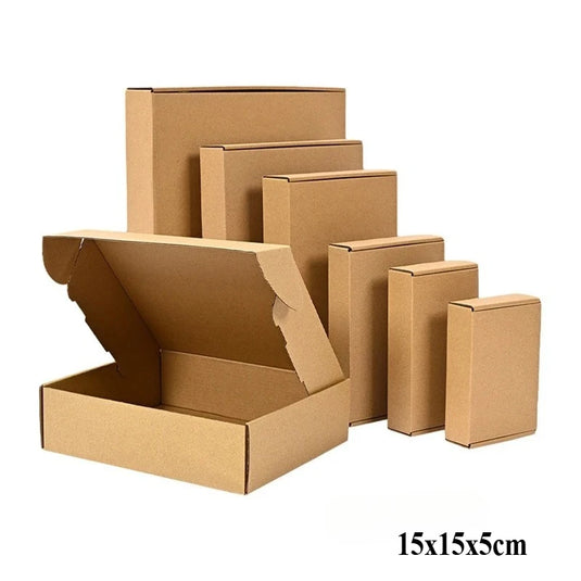 20/10PCS Corrugated Box Mailers,Brown Cardboard Shipping Box Corrugated Box Mailer Shipping Box Kraft Paper Packaging Box
