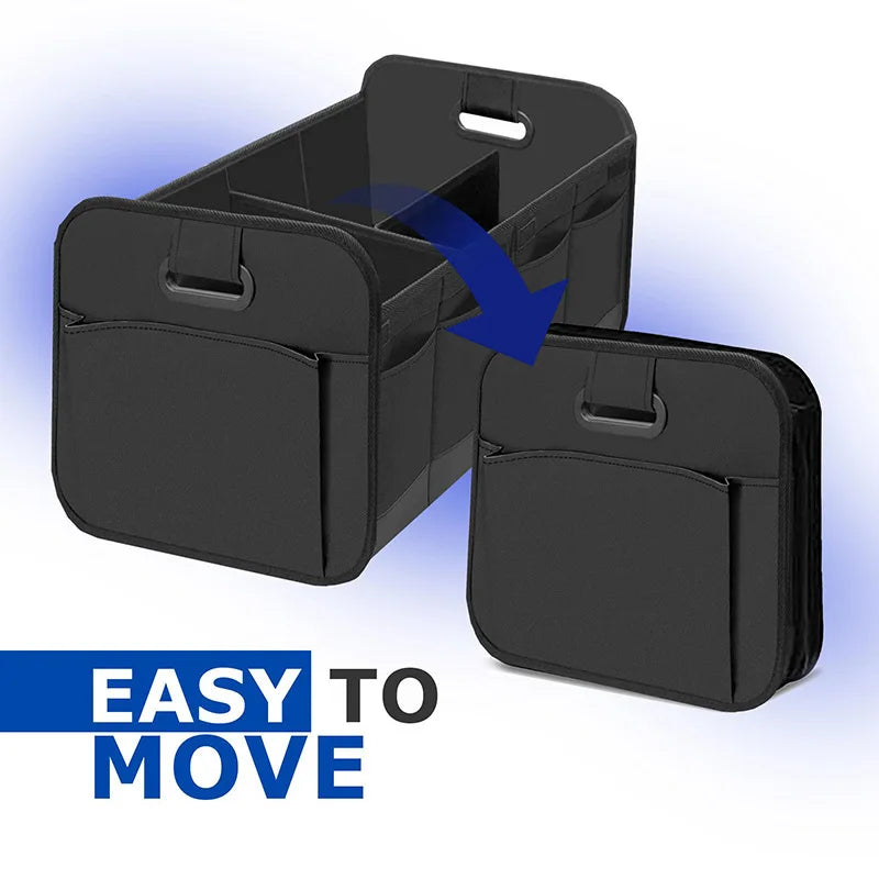 Load image into Gallery viewer, Foldable Car Storage Box Outdoor Waterproof Large Capacity Storage Bag Multifunctional Oxford Cloth Material Car Trunk Tool Box
