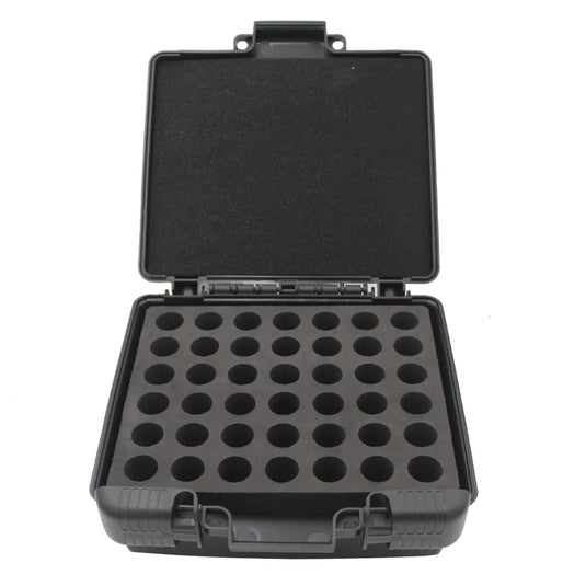Tactical 12Ga Ammo Box 42 Rounds Bullets Case Pistol Rifle Ammunition Holder Cartridge Storage Box Case for Hunting Shooting