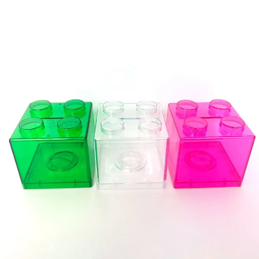 INS Home Decor  Gift Boy Girls Change Box Money Saving Box Coin Bank Storage Box Building Block Coin Box