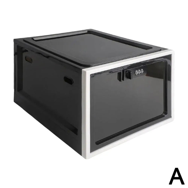 Load image into Gallery viewer, Refrigerator Food Transparent Storage Box With Combination Lock Medicine Box Compact Sanitary Mobile Phone Tablet Password Box
