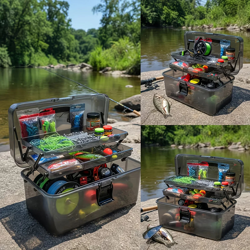 Load image into Gallery viewer, Durable Fishing Gear Box
