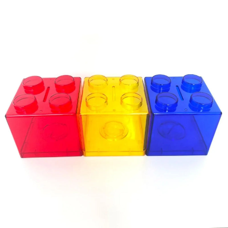 Load image into Gallery viewer, INS Home Decor  Gift Boy Girls Change Box Money Saving Box Coin Bank Storage Box Building Block Coin Box

