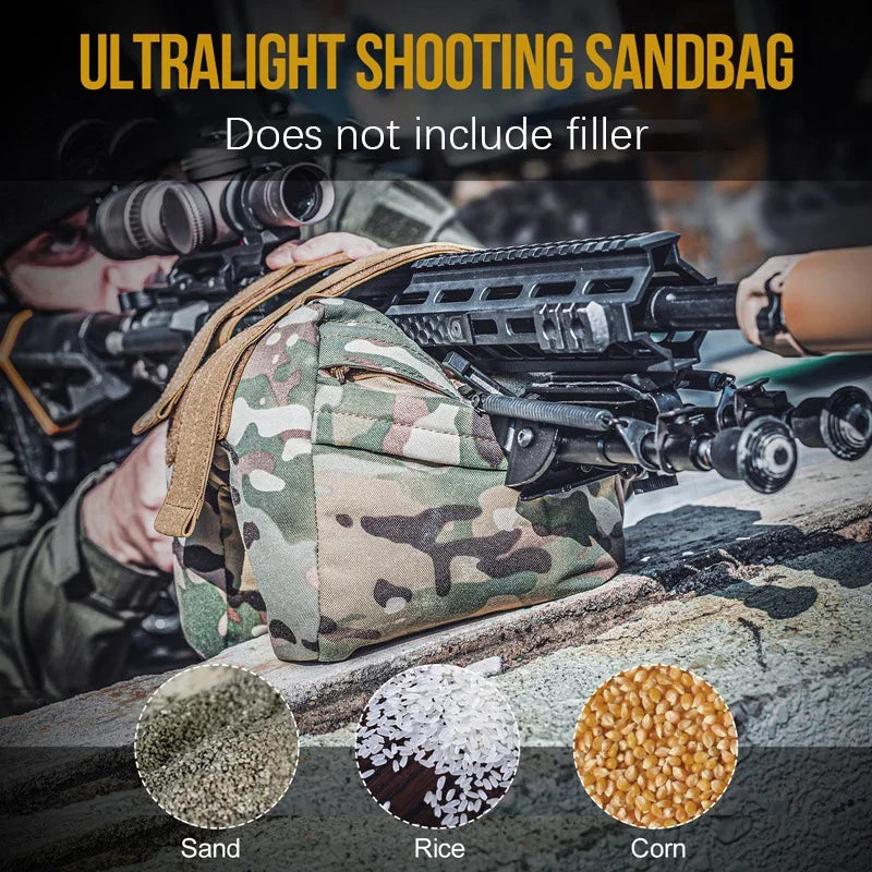 Load image into Gallery viewer, Hunting Shooting Bag Gun Rest Target Sports Shooting Bench Gun Mount for Rifles Sniper Gun Airsoft Hunting Accessories
