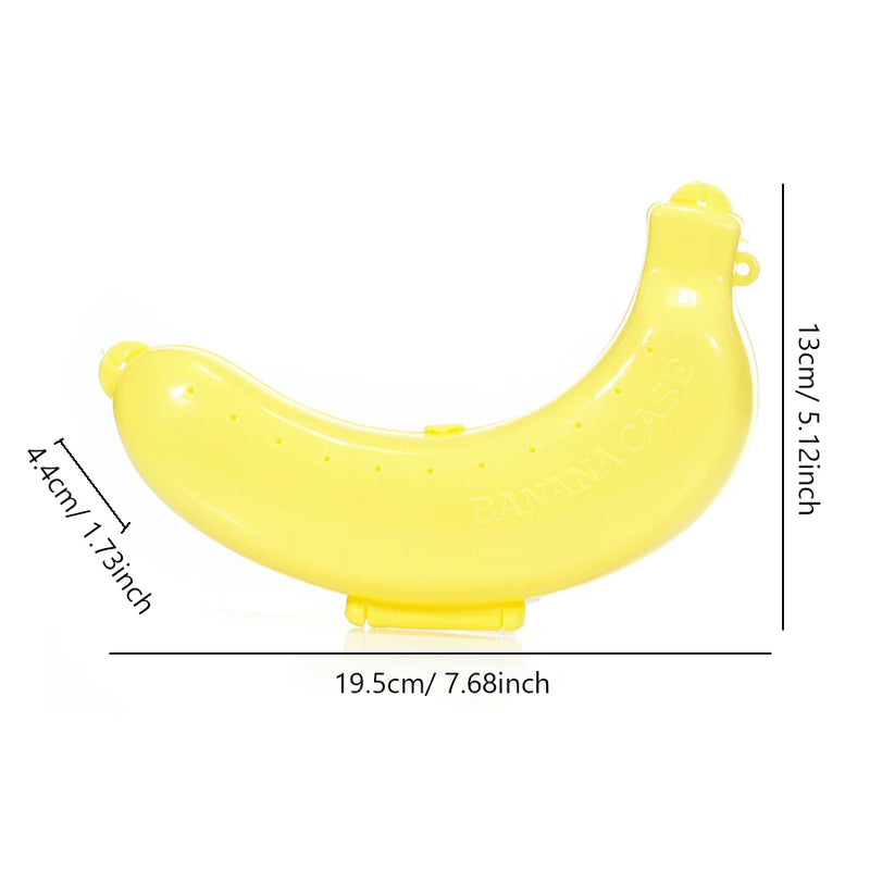 Load image into Gallery viewer, Banana Storage Box for Outdoor Travel Cute  Case Protector  Container Trip  Lunch Fruit Storage  Holder
