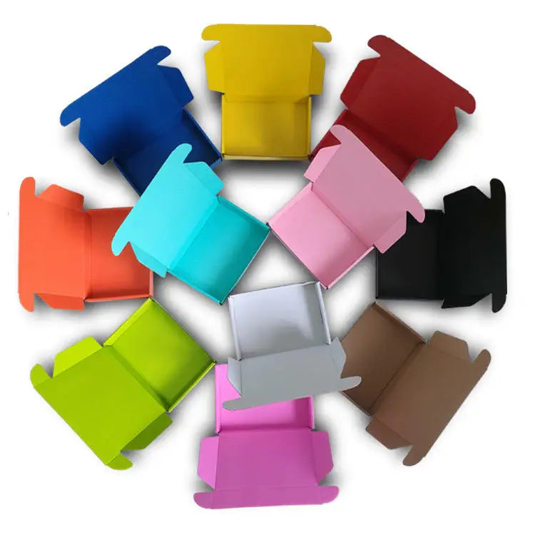 Load image into Gallery viewer, Custom Cardboard Shipping Mailing Box Packaging Luxury Corrugated Paper Gift Packaging Boxes for Cosmetics
