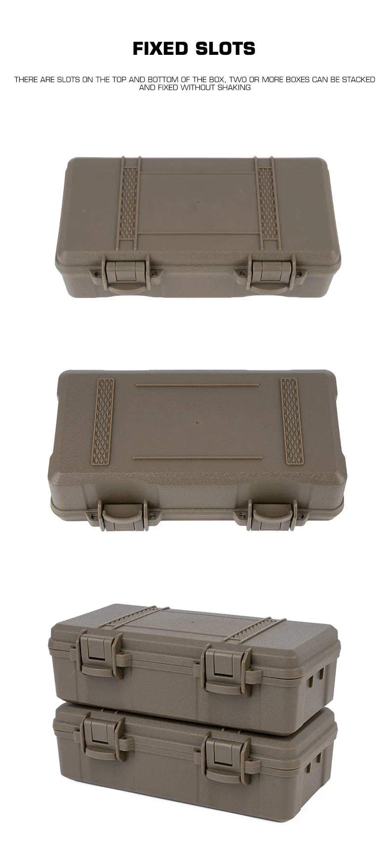 Load image into Gallery viewer, Tactical Equipment Outdoor Shockproof Protection Storage Box Shooting Hunting Laser Box Versatile EDC Flashlight Hard Case
