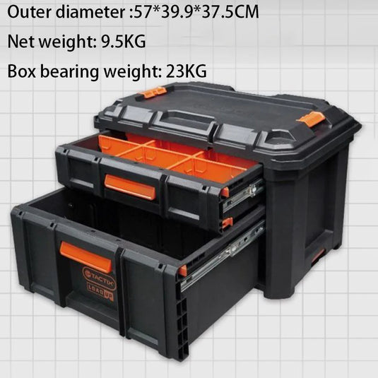 Drawer Tool Box Stacked Tool Storage Boxes Automotive Mechanical Workshop Tools Case Multi-functional Repair Tools Organizer