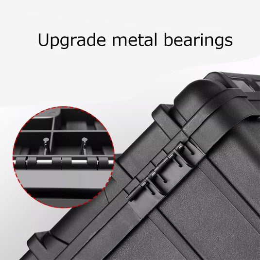 Large Tool Box Increase In Height Suitcases Hardware Parts Box Portable Tool Organizer Professional ToolBox For Garage Workshop