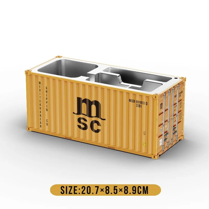 Load image into Gallery viewer, Shipping Container Model, Office Container, Pen Holder Storage Box, Logistics Container, 1:20 Model
