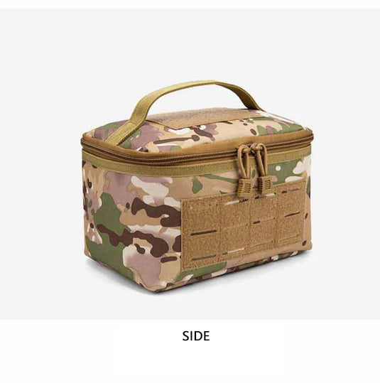 Portable Rifle Cartridge Bag Pistol Ammo Pouches Outdoor Ammunition Box Hunting Shooting Bullet Storage Case EDC Handbag