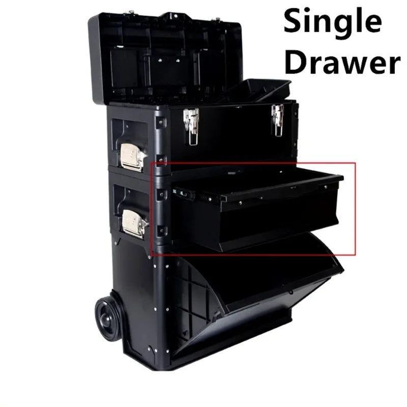 Load image into Gallery viewer, Tool Box Storage Professional Big Metal Removable Three-layers Alloy Tool Box Workshop Storage Hardware Electrician Product
