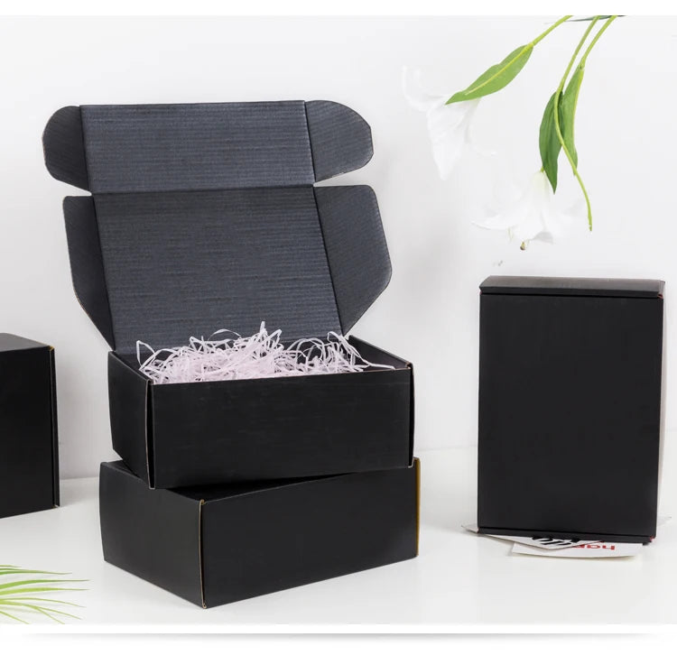 Load image into Gallery viewer, Hard Cardboard Box For Packaging Waterproof Courier Mailing Box Clothing Gift Party Boxes

