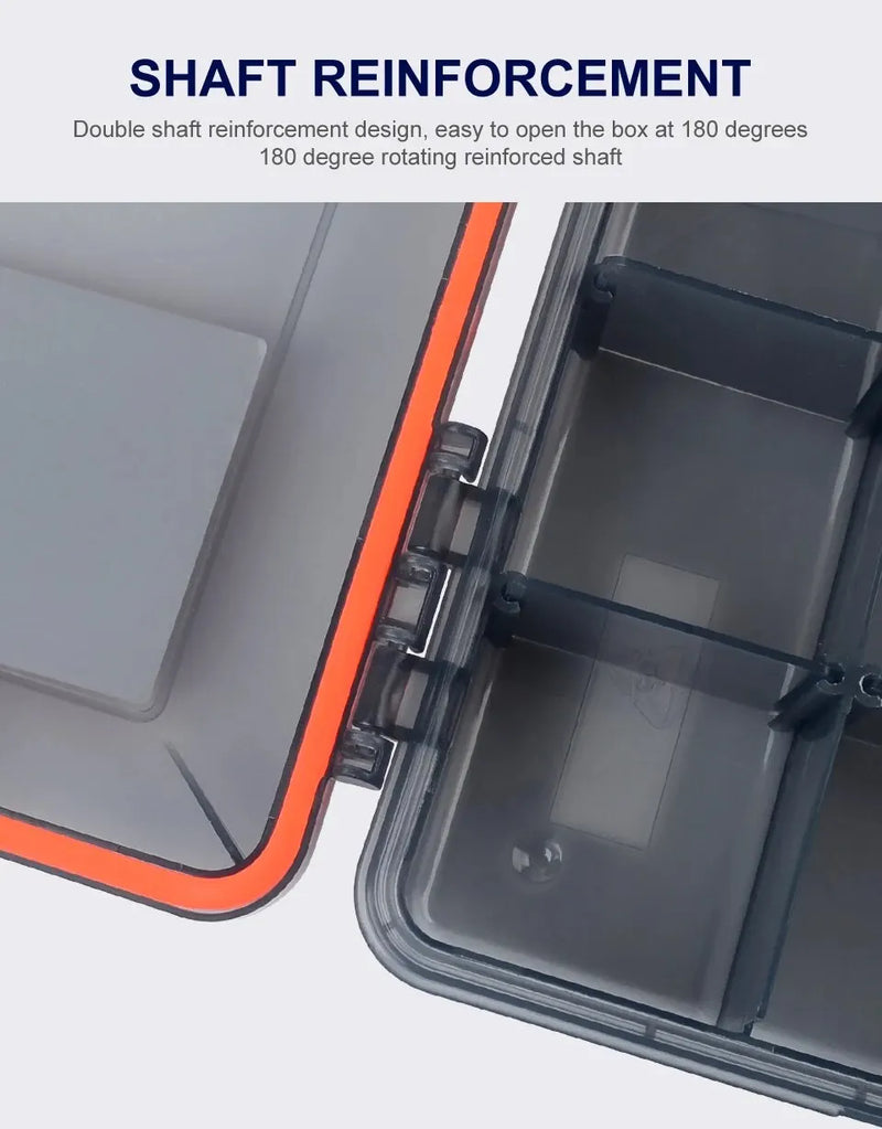 Load image into Gallery viewer, Fishing Tackle Box Large Capacity Waterproof Accessories Hook Storage Lure Bait Tray Storage Lure Bait Organizer Boxes
