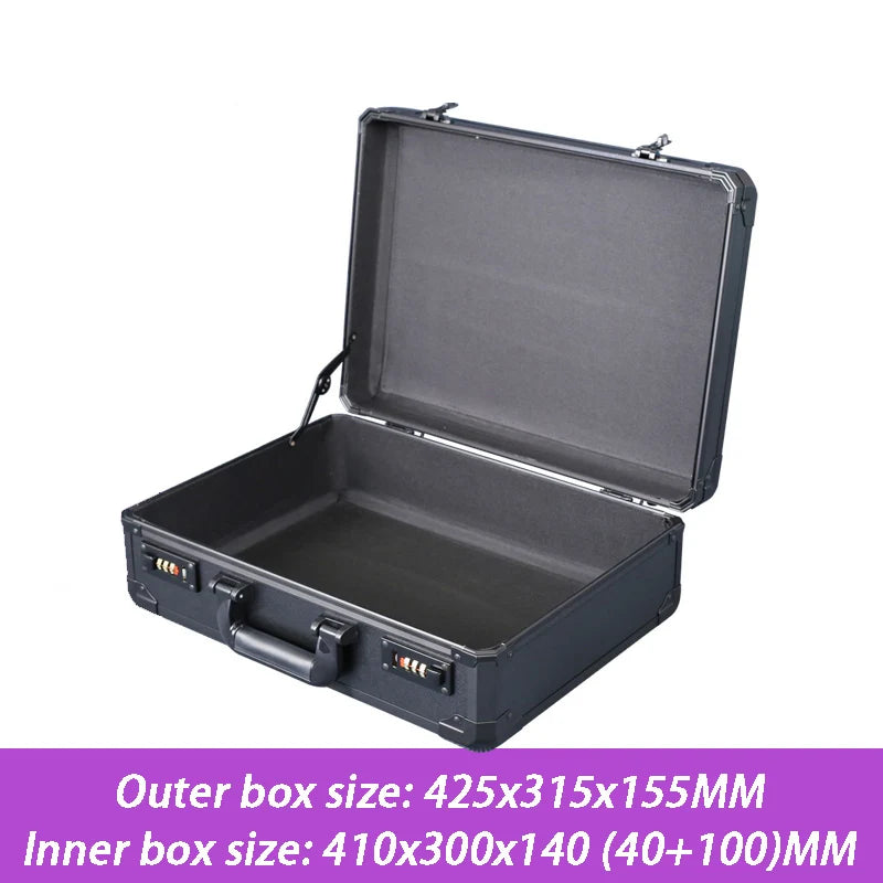 Load image into Gallery viewer, Handheld Tool Box Equipment Safety Protection Boxes File Instrument Storage Password Box Portable Hardware Tool Organizer Boxes
