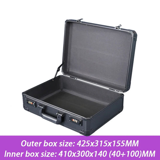 Handheld Tool Box Equipment Safety Protection Boxes File Instrument Storage Password Box Portable Hardware Tool Organizer Boxes
