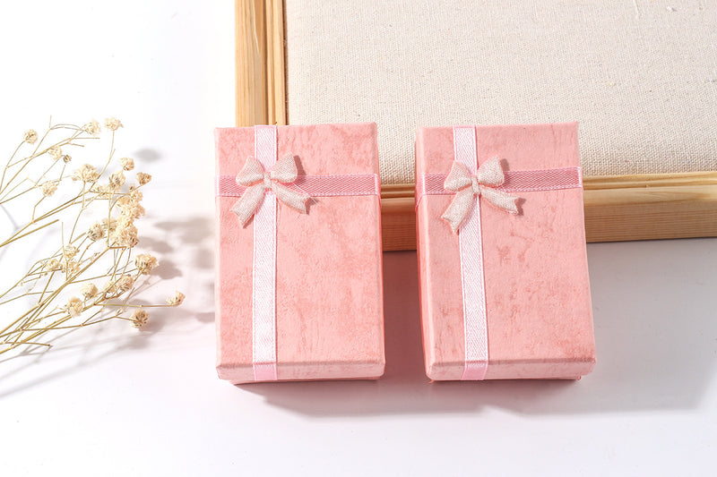 Load image into Gallery viewer, 5*8cm Jewelry Box Jewelry Packaging Ring and Earrings Boxes Necklace Carrying Cases Dainty Gift Boxes for Festival
