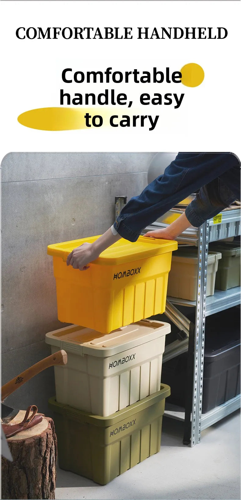 Load image into Gallery viewer, Industrial Style Large Capacity Camping Storage Box Thickened Desktop Organizer for Car Miscellaneous Item Storage
