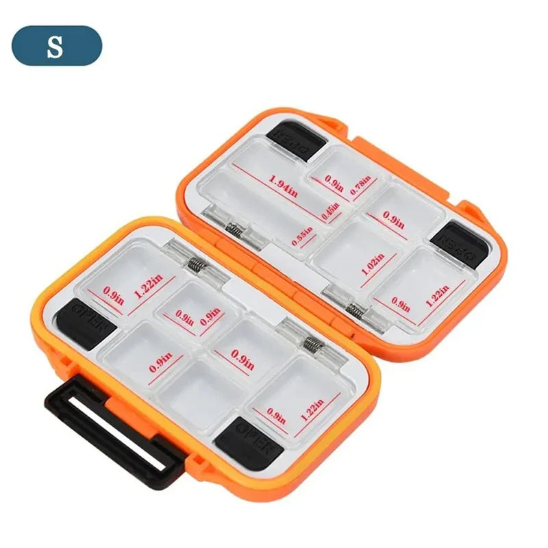 Load image into Gallery viewer, Waterproof Fishing Tackle Box Fishing Accessories Tool Storage Box Fish Hook Lure Fake Bait Boxes Carp For Fishing Goods
