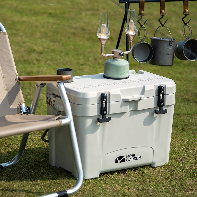Load image into Gallery viewer, MOBI GARDEN Camping Ice Box 25L Portable Large Capacity Car Refrigerator Food Barbecue Cold Storage Outdoor

