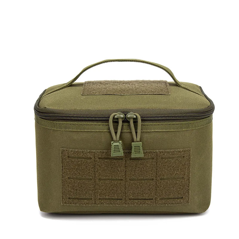 Load image into Gallery viewer, Rifle Cartridge Bag Pistol Ammo Pouches Portable Ammunition Box Outdoor Hunting Shooting Bullet Storage Case EDC Tools Handbag
