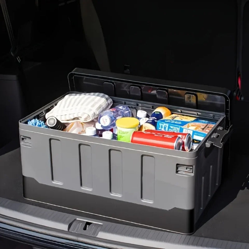 Load image into Gallery viewer, Large Camping Storage Box Portable Waterproof Container Outdoor Storage Case Durable Multi Purpose Foldable Car Trunk Organizer
