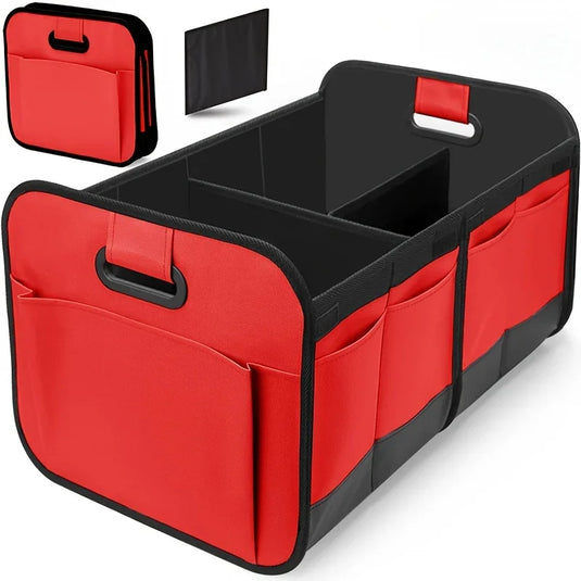 Foldable Car Storage Box Outdoor Waterproof Large Capacity Storage Bag Multifunctional Oxford Cloth Material Car Trunk Tool Box
