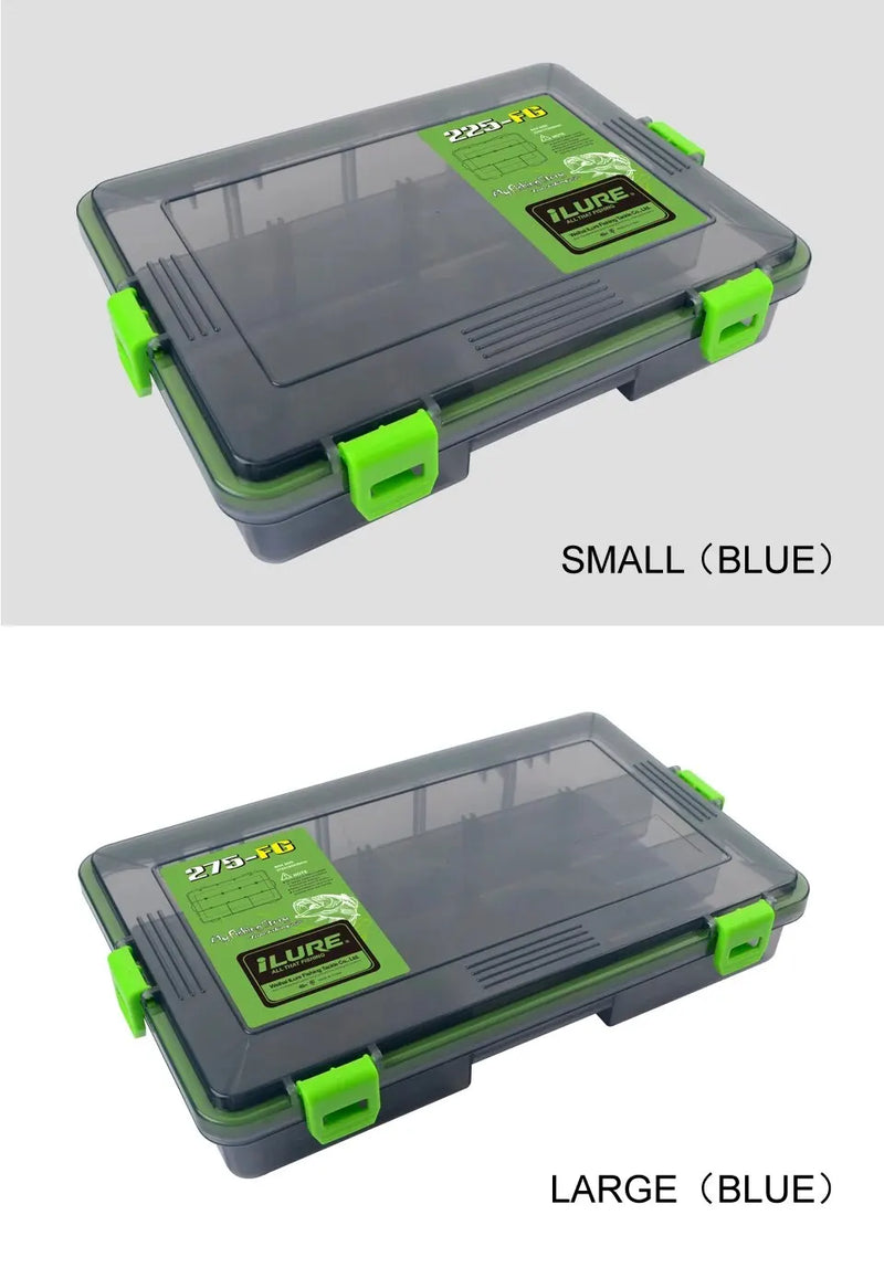 Load image into Gallery viewer, Fishing Tackle Box Large Capacity Waterproof Accessories Hook Storage Lure Bait Tray Storage Lure Bait Organizer Boxes
