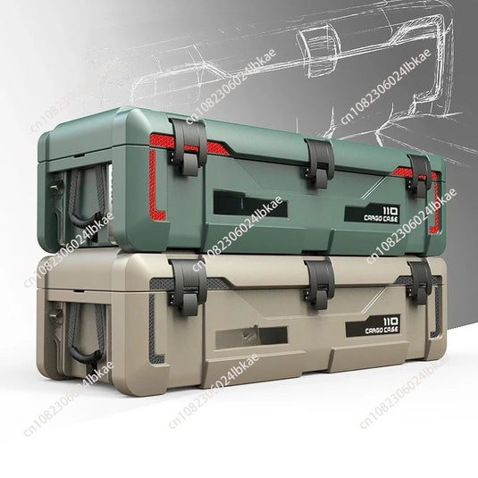Camping Accessories Storage Toolbox Trunk 110L Car Roof Box