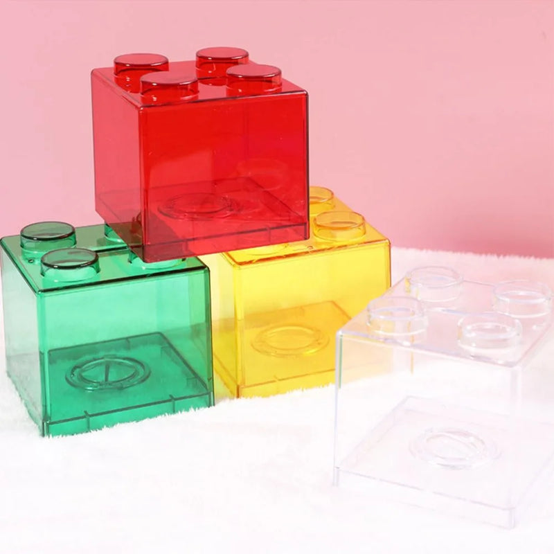 Load image into Gallery viewer, INS Home Decor  Gift Boy Girls Change Box Money Saving Box Coin Bank Storage Box Building Block Coin Box
