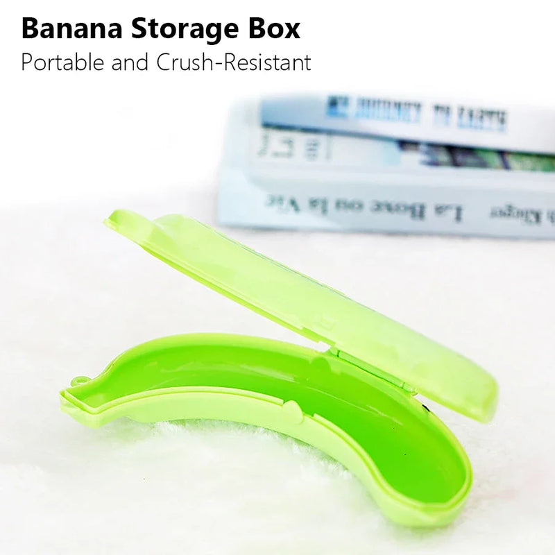 Load image into Gallery viewer, Banana Storage Box for Outdoor Travel Cute  Case Protector  Container Trip  Lunch Fruit Storage  Holder
