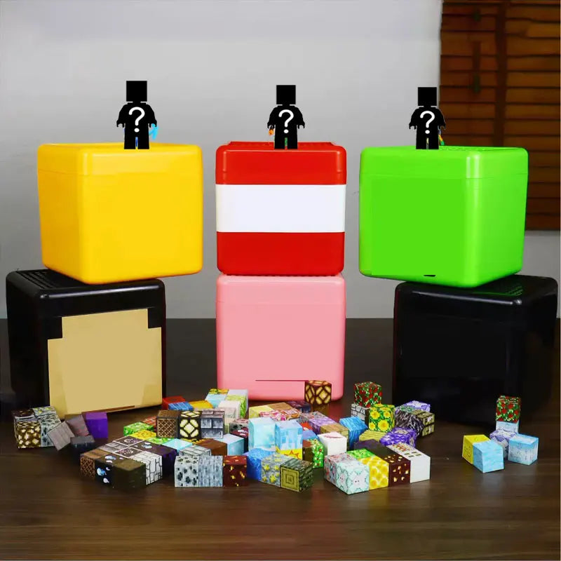 Load image into Gallery viewer, Magnetic Building Blocks Storage Box Snack Toy Blocks Storage Bucket Plastic Organizer Container DIY Assembly Toys For Kids Gift
