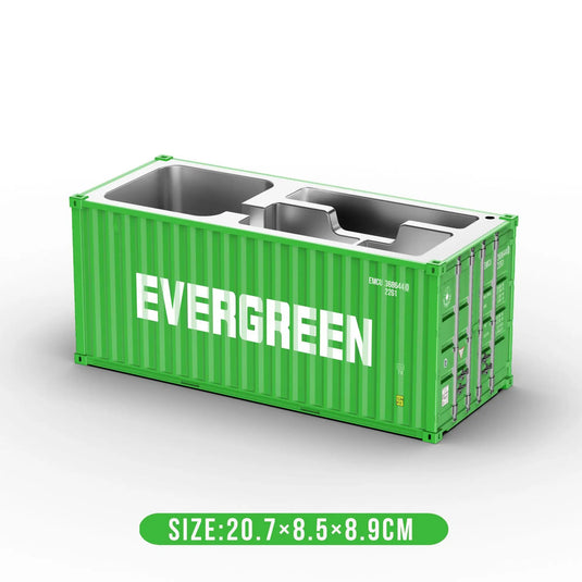 Shipping Container Model, Office Container, Pen Holder Storage Box, Logistics Container, 1:20 Model