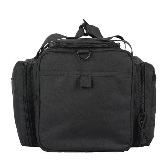 Shooting Range Bag Molle System Outdoor Hunting Accessory Nylon Tactical Gun Case Pack Pistol Tools Shoulder Bag Sniper Black