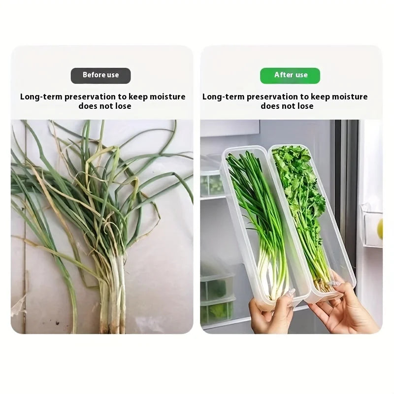 Load image into Gallery viewer, Refrigerator fresh-keeping storage box, fresh-keeping artifact,Small Food Preservation Boxes,Transparent Sealed Storage Box
