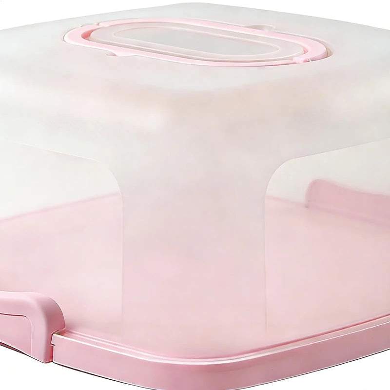 Load image into Gallery viewer, 10 Inch Portable Cake Box Food Fresh-keeping Box Refrigerator Receiving Box Fruits Vegetables Outdoor Camping Storage Boxs
