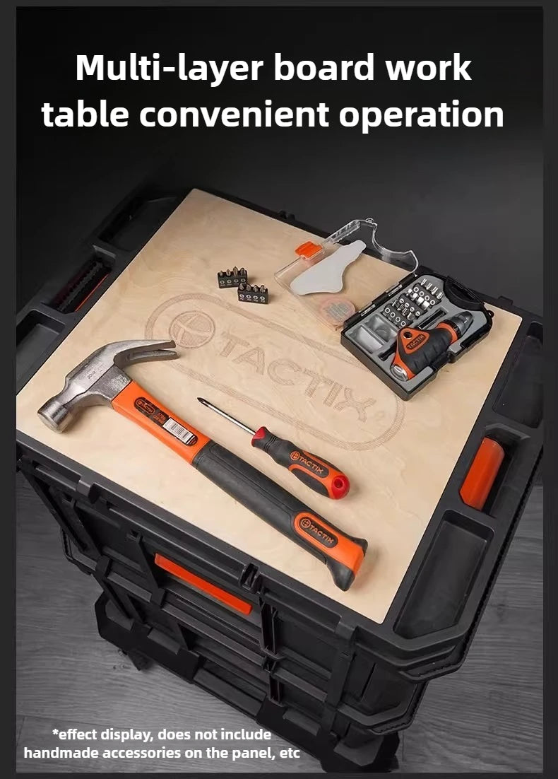 Load image into Gallery viewer, Drawer Tool Box Stacked Tool Storage Boxes Automotive Mechanical Workshop Tools Case Multi-functional Repair Tools Organizer
