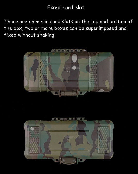 Tactical Flashlight Storage Box Dustproof with Padded Hunting Shooting Toolbox Suitcase Lockable Safety Accessories Case