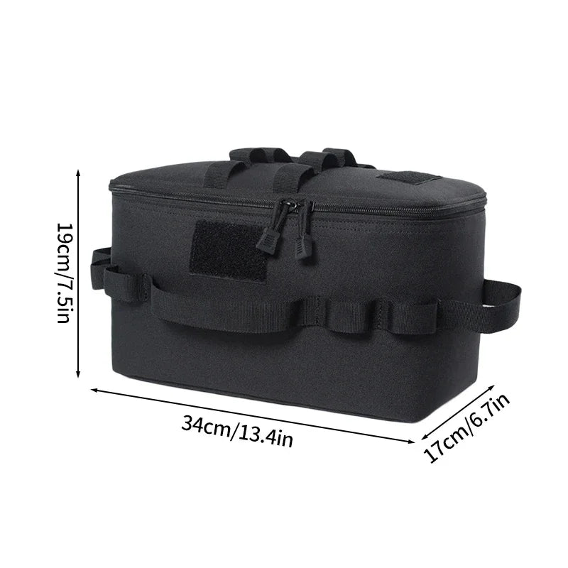 Load image into Gallery viewer, Camping Gas Tank Storage Bag Outdoor Large Capacity Ground Nail Tool Bags Picnic Cookware Utensils Organizer bags Мужская сумка
