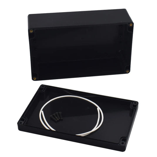 ABS Waterproof Box Housing Electronic Safe Case Plastic Boxes Black Wire Junction Box Plastic Organizer IP67 Waterproof Enclosur