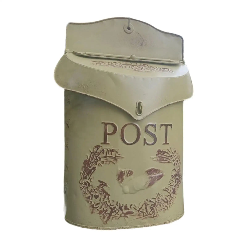 Load image into Gallery viewer, Wall Mounted Mailbox Mail Drop Box Letter Slot Mailbox Post Magazines Box Shabby
