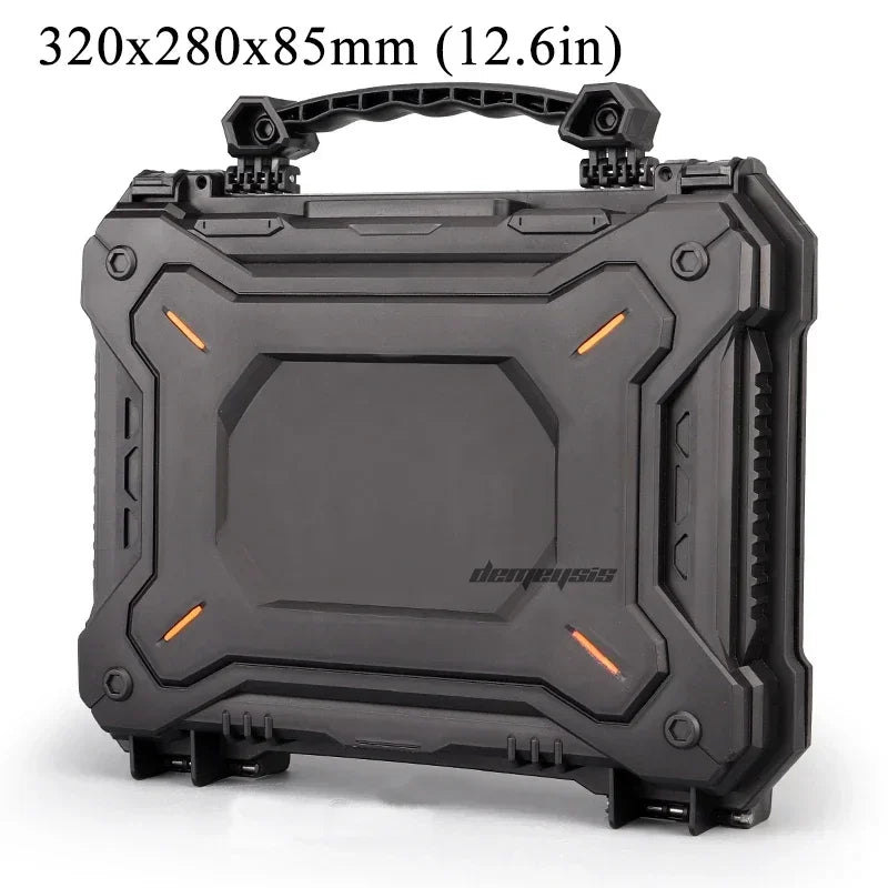 Load image into Gallery viewer, Tactical Pistol Case for GLOCK Hard Shell Box with Padded Foam Lining for Outdoor Hunting Shooting Storage Safety Lock Boxes
