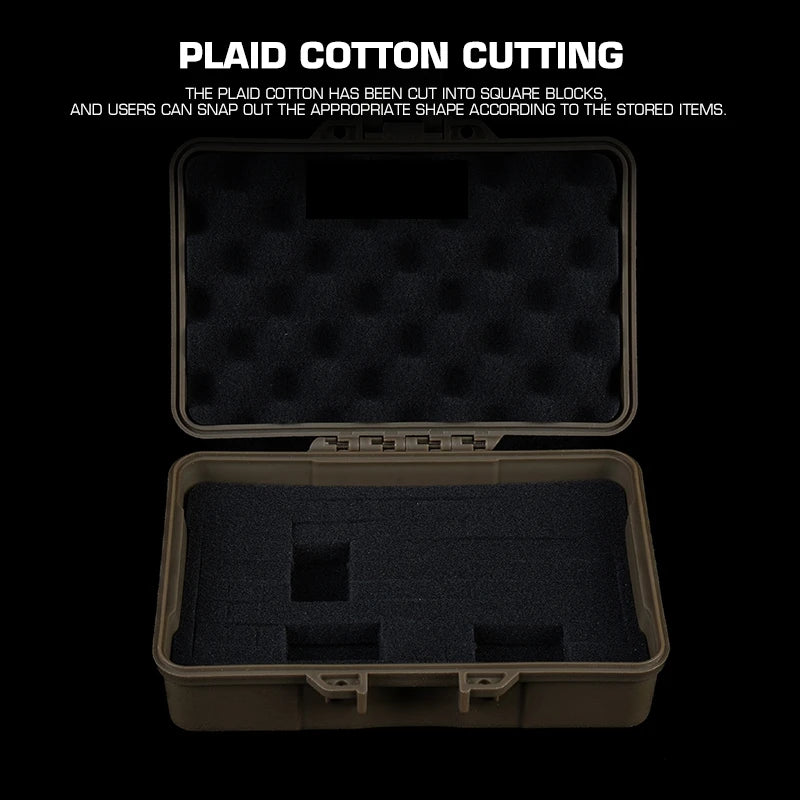 Load image into Gallery viewer, Tactical Equipment Outdoor Shockproof Protection Storage Box Shooting Hunting Laser Box Versatile EDC Flashlight Hard Case
