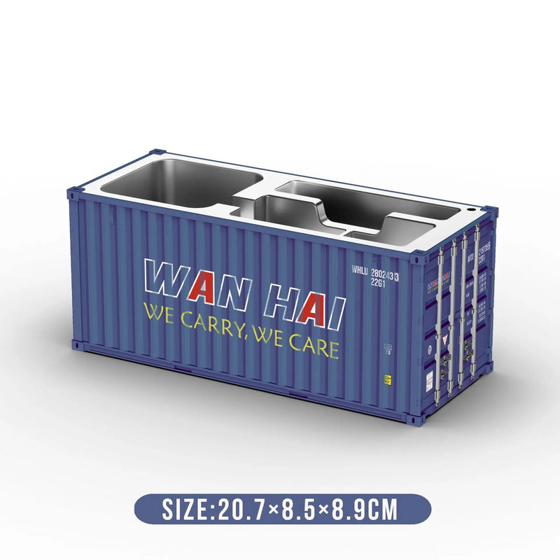 Load image into Gallery viewer, Shipping Container Model, Office Container, Pen Holder Storage Box, Logistics Container, 1:20 Model
