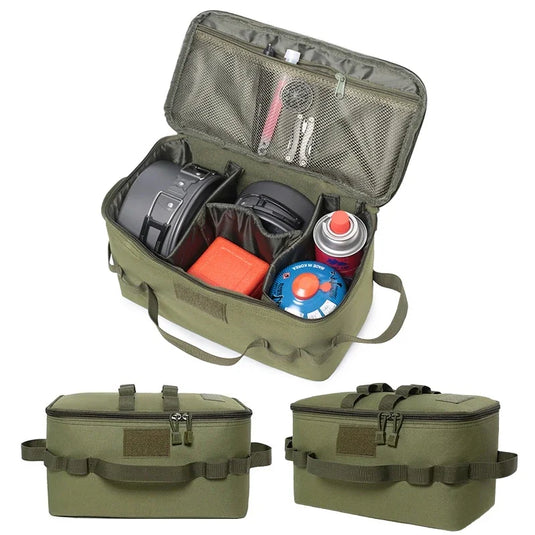 Camping Gas Tank Storage Bag Outdoor Large Capacity Ground Nail Tool Bags Picnic Cookware Utensils Organizer bags Мужская сумка