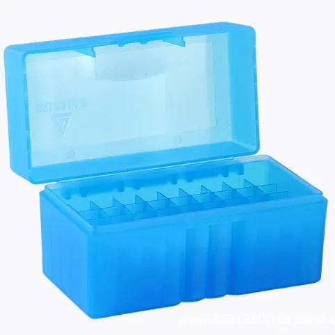 50 Rounds 5.56/5.8 Tactical Ammo Box Flip-Top Rifle Ammo Box for 5.56/5.8X42mm .Ammo Carrying Box Hunting Accessories